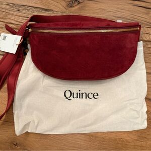 Quince Red Crossbody Bag